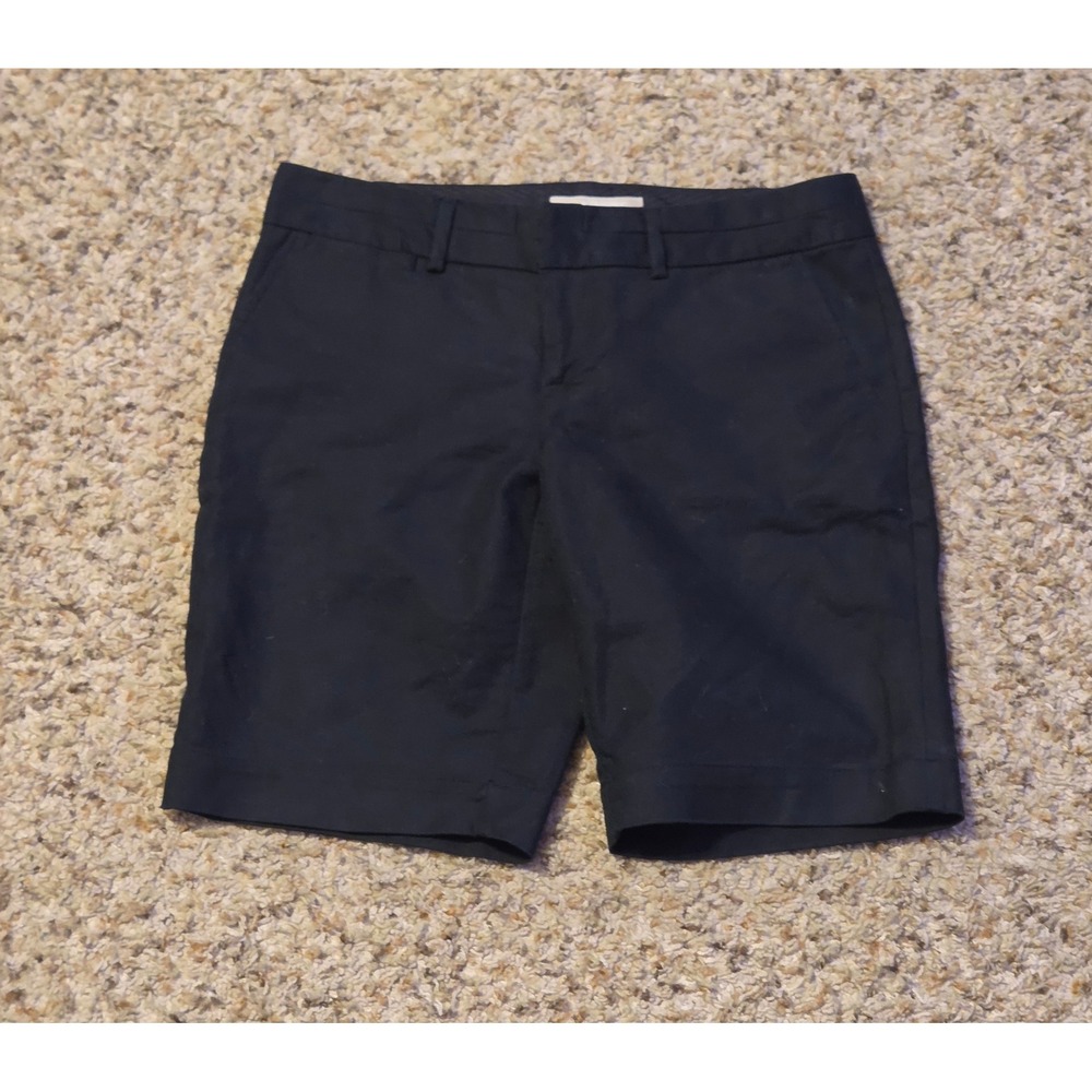 Banana Republic Petite Martin Fit Chino Shorts Women's Size 2P Black